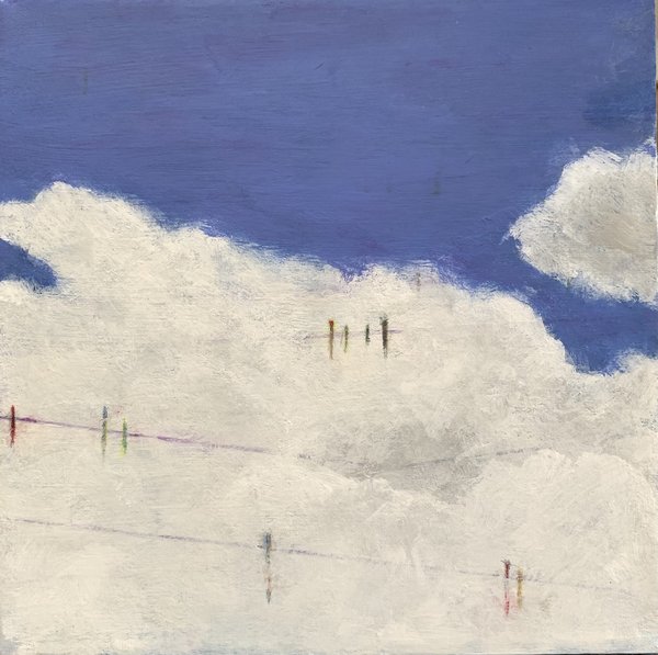 Birds on a Line at Noon II